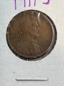 1911-S US WHEAT CENT