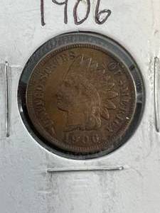 1906 US INDIAN HEAD CENT