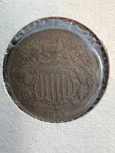 1867 US 2 CENT PIECE