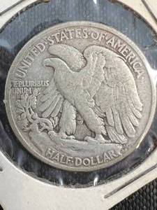 1938 US WALKING LIBERTY HALF DOLLAR