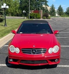 2007 Mercedes-Benz CLK63 AMG 2dr Convertible Red Exterior Owned By Mechanic
