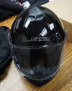 LS2 Infinity Snowmobile Helmet DOT Approved Black X-LARGE