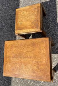 lot 49 image: Set of Lane End Tables