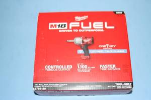 Milwaukee M18 FUEL 12 Ext. Anvil Controlled Torque Impact Wrench w One-Key - Model 2769-20 - NEW in Box