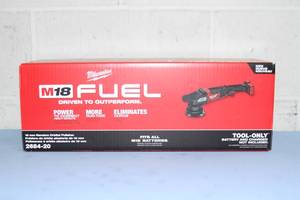 Milwaukee M18 FUEL 15mm Random Orbital Polisher - Model 2684-20 - NEW in Box