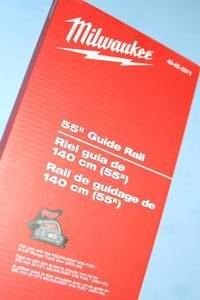 Milwaukee Model 48-08-0571 55 Guide Rail for 6.5 Plunge Track Saw - NEW in Box