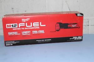 Milwaukee M12 FUEL Oscillating Multi-Tool w PowerState Brushless Motor - Model 2526-20 - NEW in Box