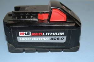 Milwaukee M18 RedLithium High Output XC6.0 Battery Pack