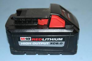 Milwaukee M18 RedLithium High Output XC6.0 Battery Pack