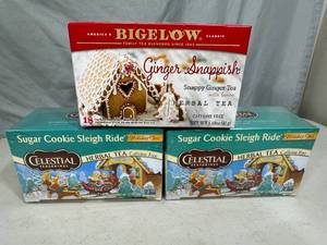 3 New Boxes of Tea