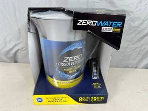 New Zero Water 5 Stage 8 Cup Pitcher