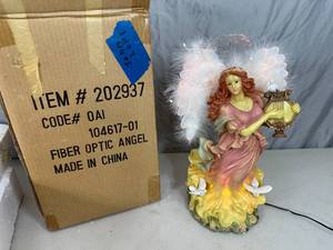 Large Fiber Optic Angel