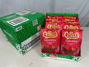 2 Cases of Cellas Chocolate Cherry Squares