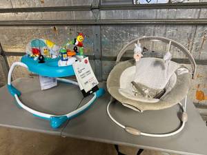 Baby Einstein Walker and Baby Bouncer