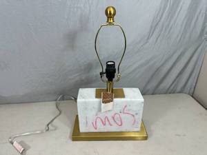 Marble Desk Lamp ($120 tags)