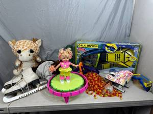Ice Skates, Nerf Slingshot, Toys, Snorkel Gear, and More