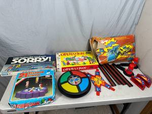 Vintage Hot Wheels Set, Vintage Original Board Games