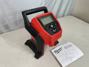 New Milwaukee M12 12-Volt Lithium-Ion Cordless Electric Portable Inflator