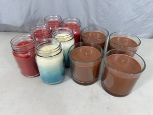 10 New Soy Blend Candles
