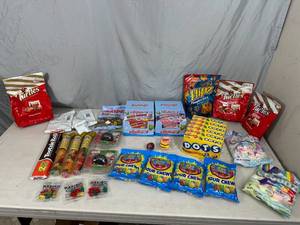 Large Lot of Candy, Snacks, Etc