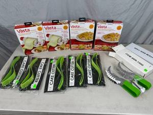 New Cake Cutters, Watermelon Cutters, Vasta Veggie Slicers