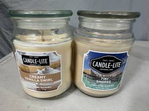 2 New Candle-Lite Candles