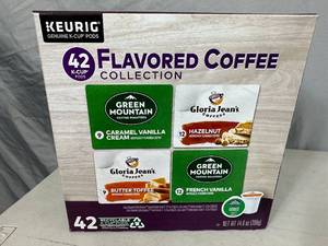 New Box of 42 Assorted Keurig K-Cups