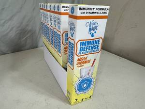 8 Boxes of Water Magic Immune Defense Flavor Straws - Mega Orange Flavor