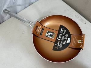 New Ceramic Copper Coated Frying Pan