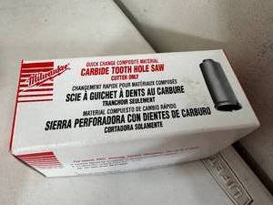 New Milwaukee Carbide Tooth Hole Saw 2