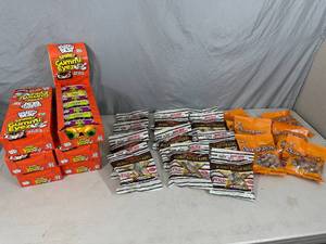 Gummi Eyes, Peanut Butter Crunchy Bars, Chick-O-Sticks
