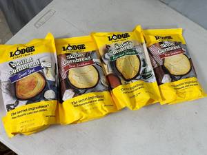 4 New Lodge Cast Iron Skillet Cornbread Mixes
