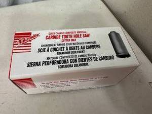 New Milwaukee Carbide Tooth Hole Saw 2