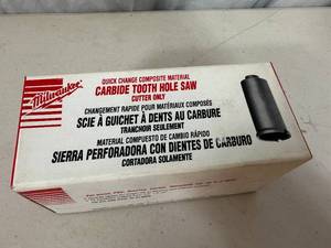 New Milwaukee Carbide Tooth Hole Saw 1-14