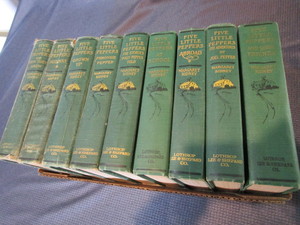 lot 17 image: Five Little Pepper Books