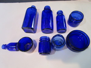 lot 47 image: Cobalt Jars