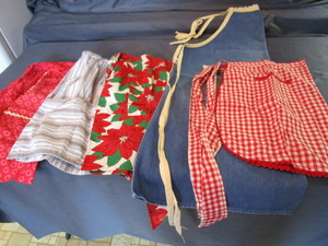 lot 60 image: Vintage Aprons