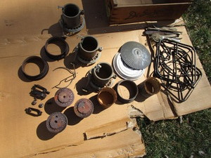 lot 270 image: Lamp Parts With Reflector