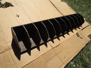 lot 298 image: Vintage Cubby Shelf