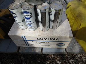 lot 312 image: Cuyuna Two Cycle Oil