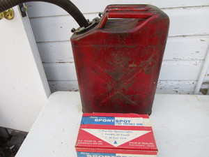 lot 316 image: Antique Jerry Can, Sport Spotlight