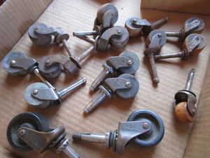 lot 334 image: Furniture Wheels