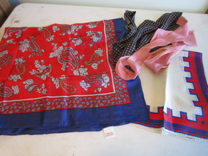 lot 96 image: Silk Scarves with Vicky Davis