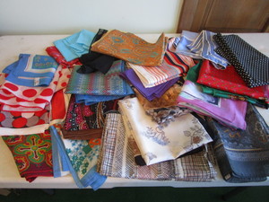 lot 111 image: Dress Scarves
