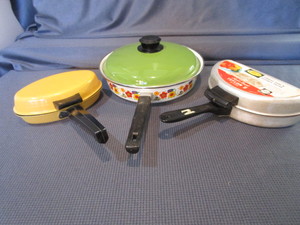 lot 121 image: Two Omelet Pans, Fry Pan