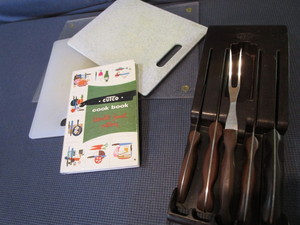 lot 132 image: Cutco  Knives, Holder, Book
