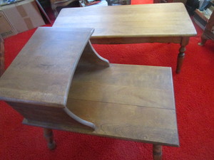 lot 75 image: Coffee & Stepback Tables