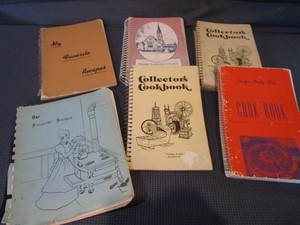 lot 163 image: Local Cookbooks