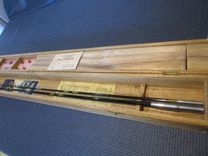 lot 202 image: Split Bamboo Fly Rod