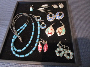 lot 244 image: Costume Jewelry